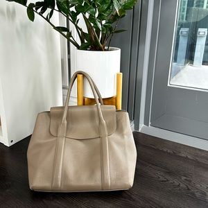 Cuyana real leather satchel